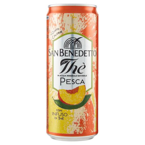 Thè alla pesca in lattina San Benedetto 33cl
