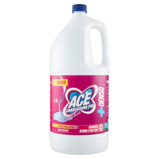 Ace candeggina più denso profumo 2,5 l.