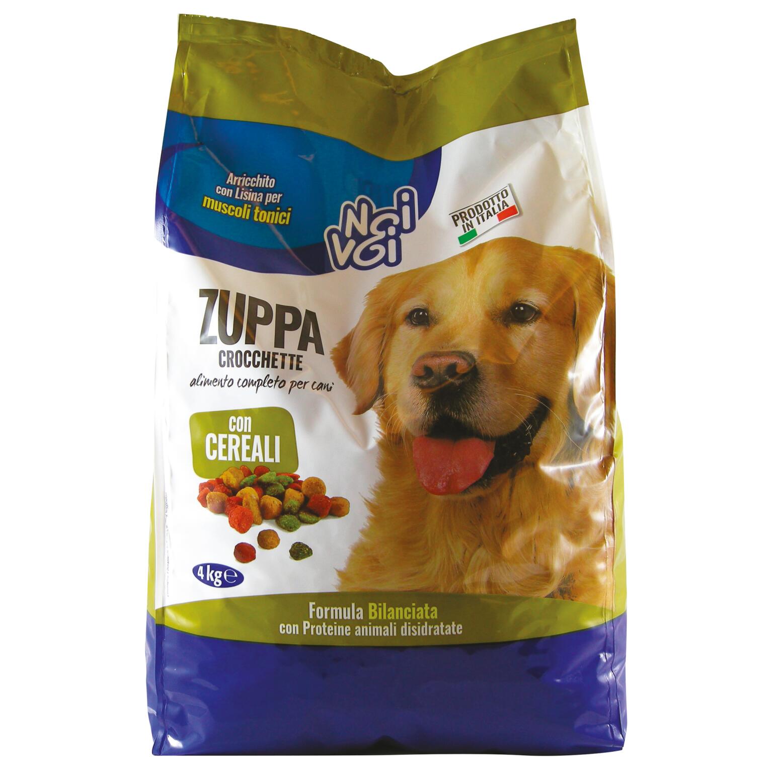 Zuppa con carne e cereali 4Kg per cane