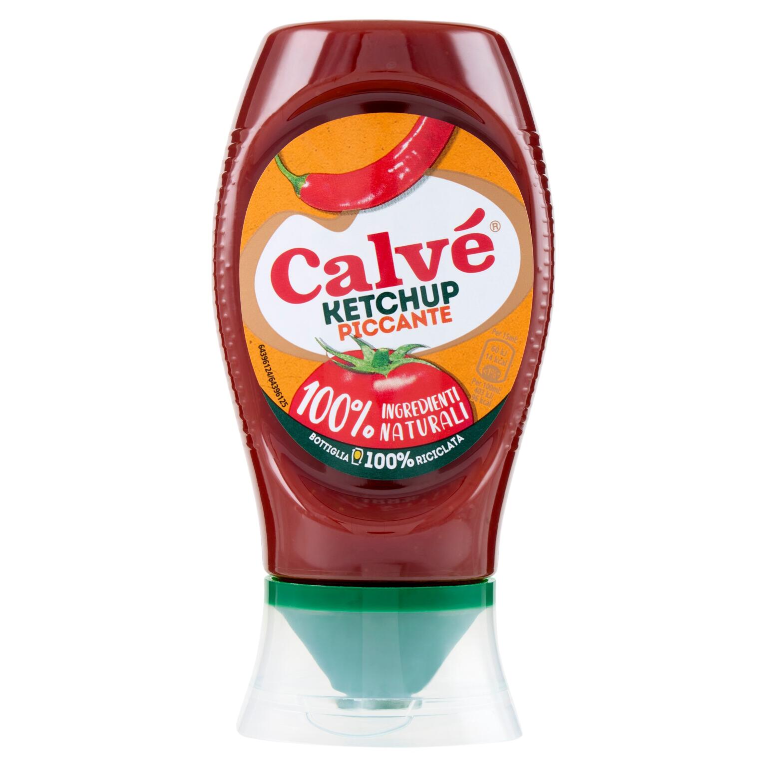 Ketchup piccante calve 250ml piccante