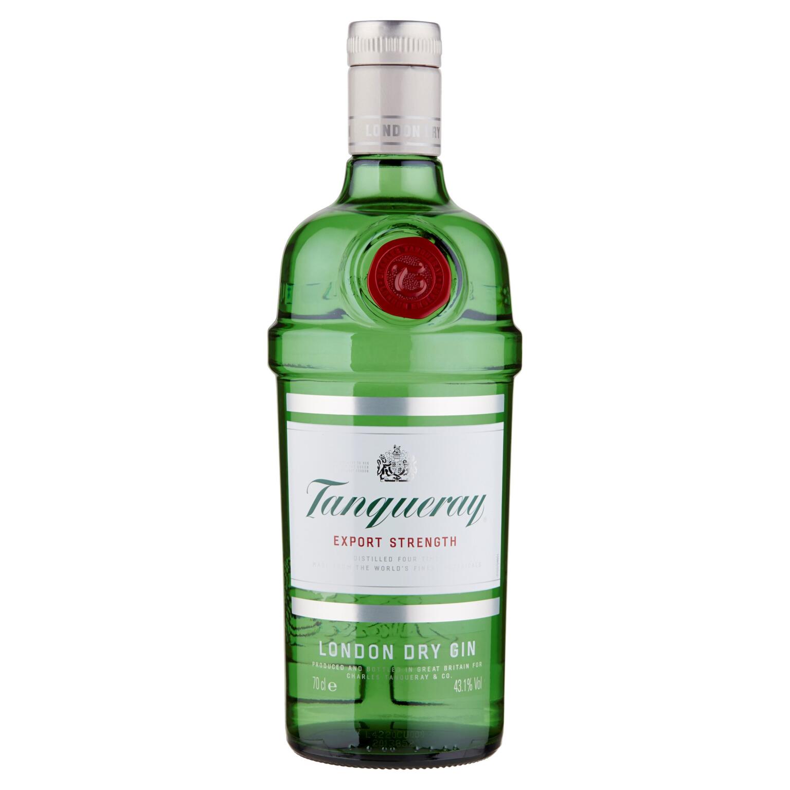 Gin Tanqueray 70cl London 43,10°