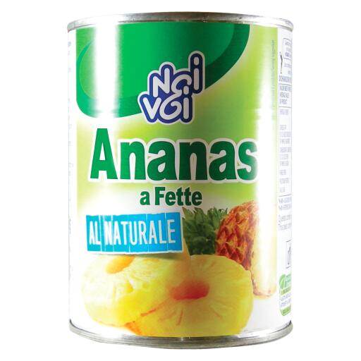 Ananas al naturale 560g Noi&Voi