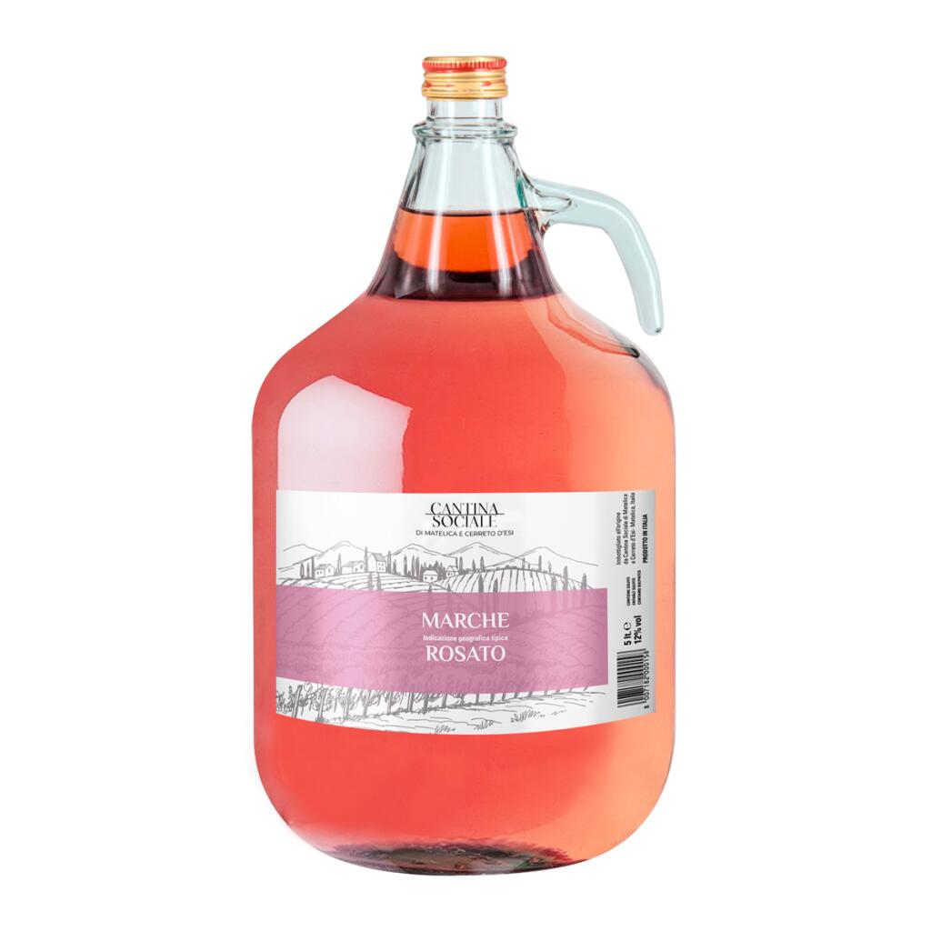 Rosato Marche Igt 5l Cantina Sociale di Matelica e Cerreto d'Esi
