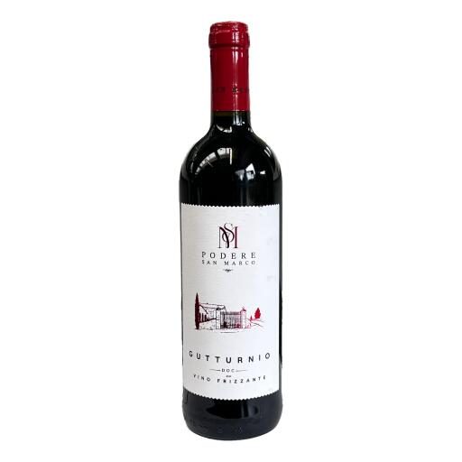 Gutturnio Doc frizzante cl75 Podere San Marco Tenuta La Ratta