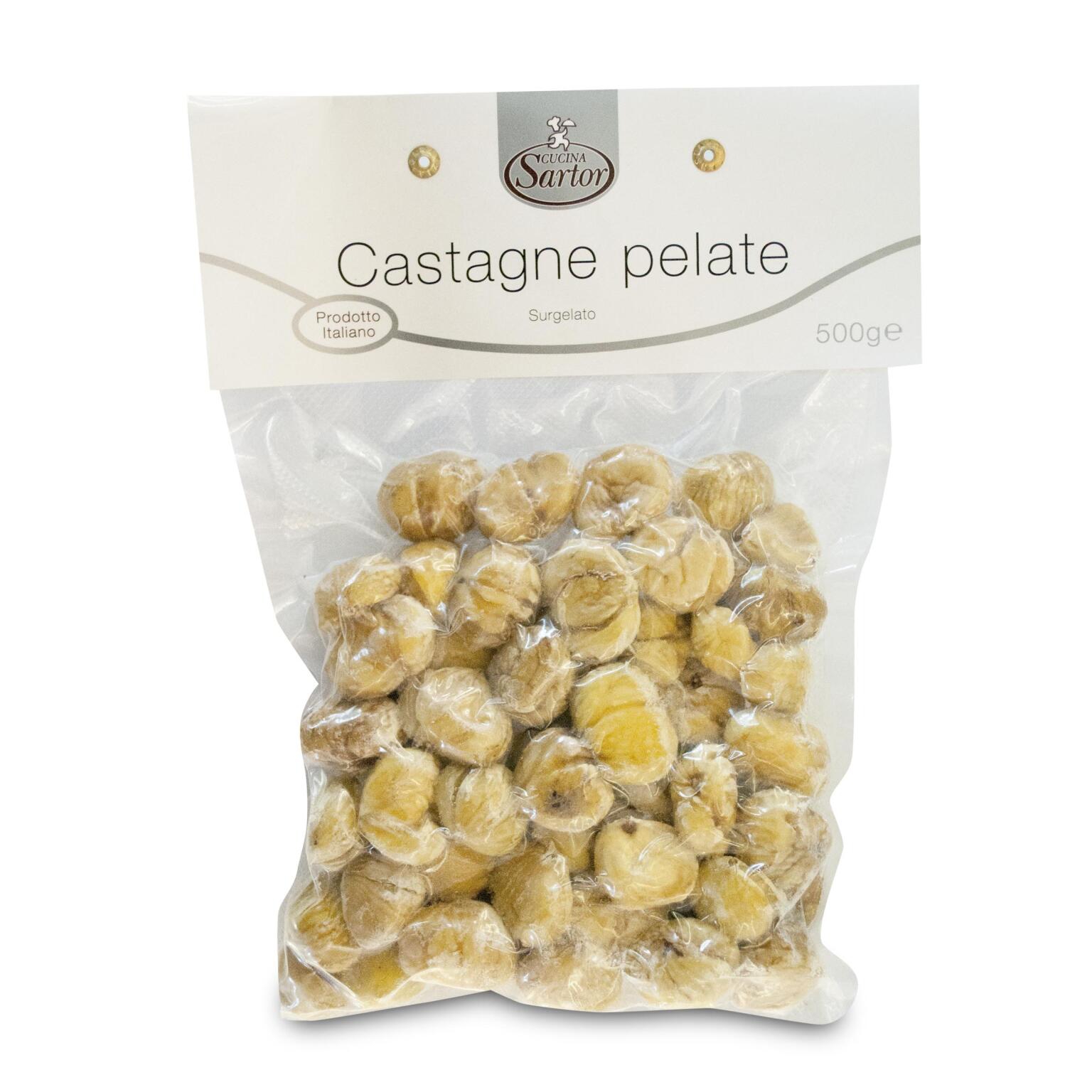 Castagne pelate 500g Sartor