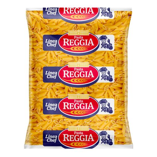 Mezze Penne Rigate n.38 5kg Reggia Chef