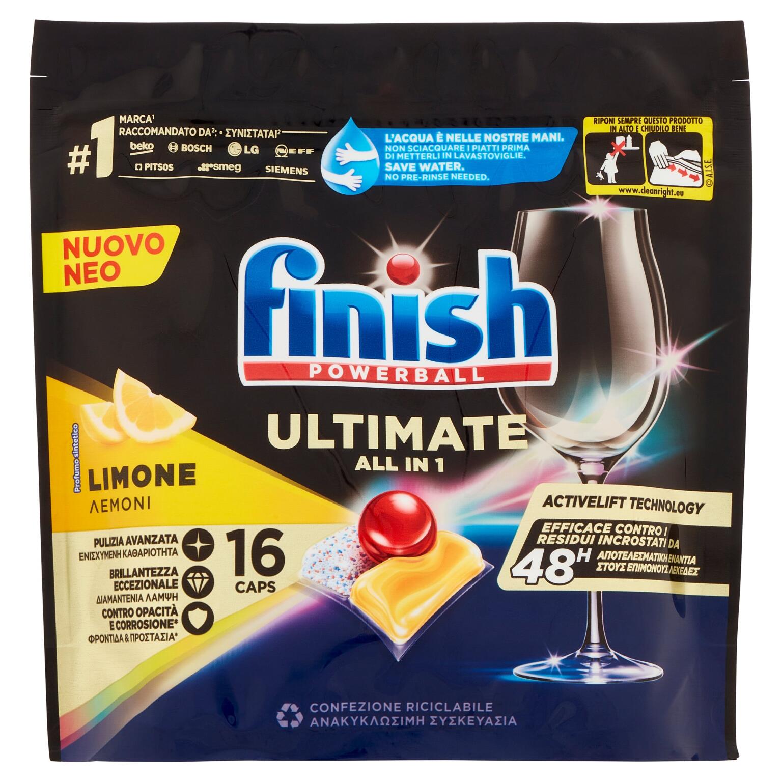 Finish tabs Ultimate 16t Lemon