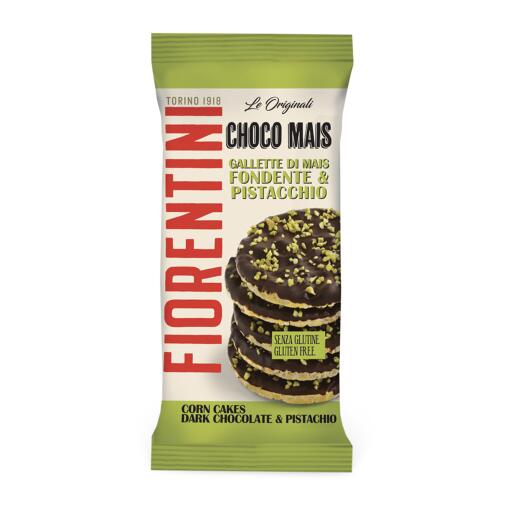 Gallette di Mais Ricoperte di Cioccolato e Pistacchio 72g Fiorentini