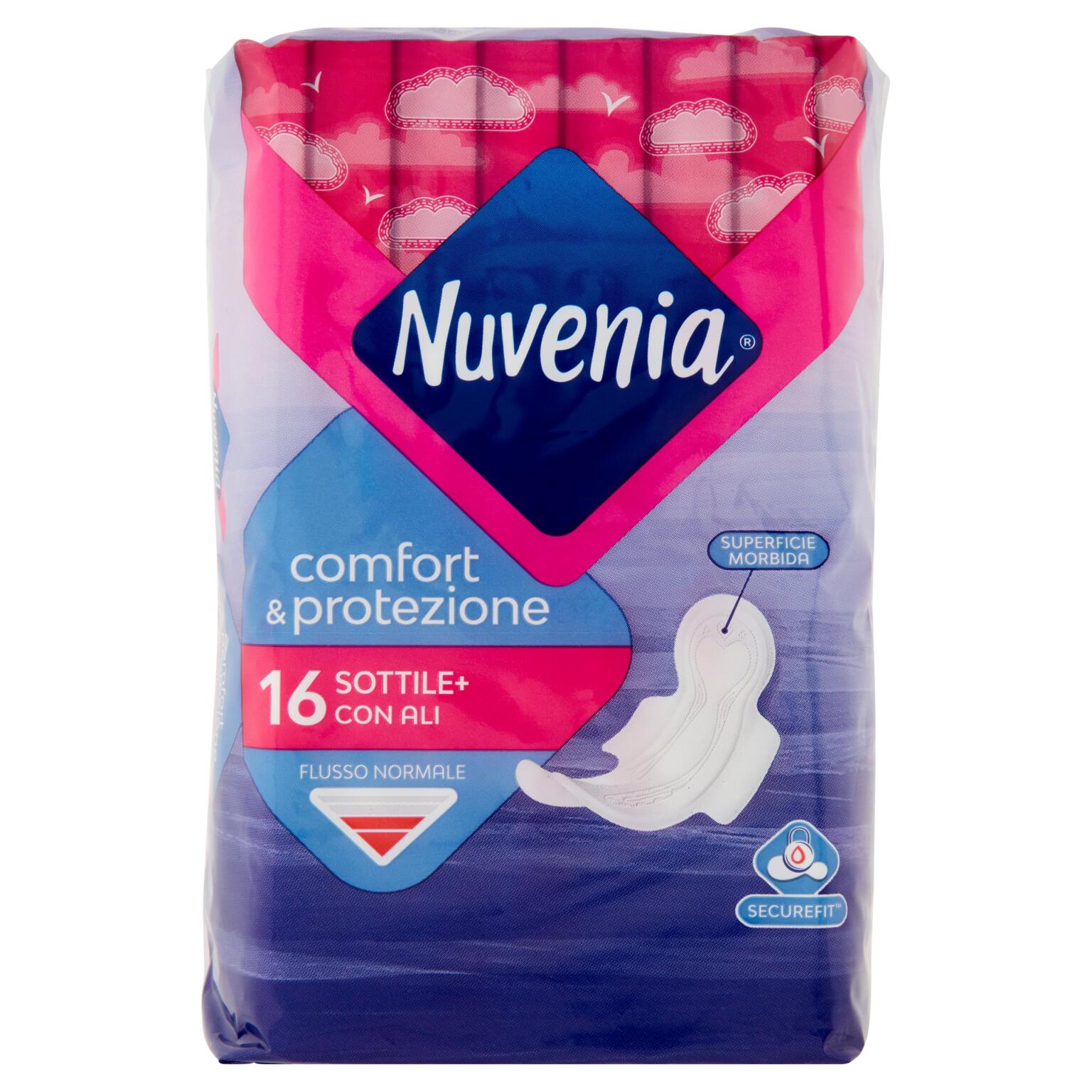 Assorbenti pure sensitive ultra con ali 12 pezzi Nuvenia