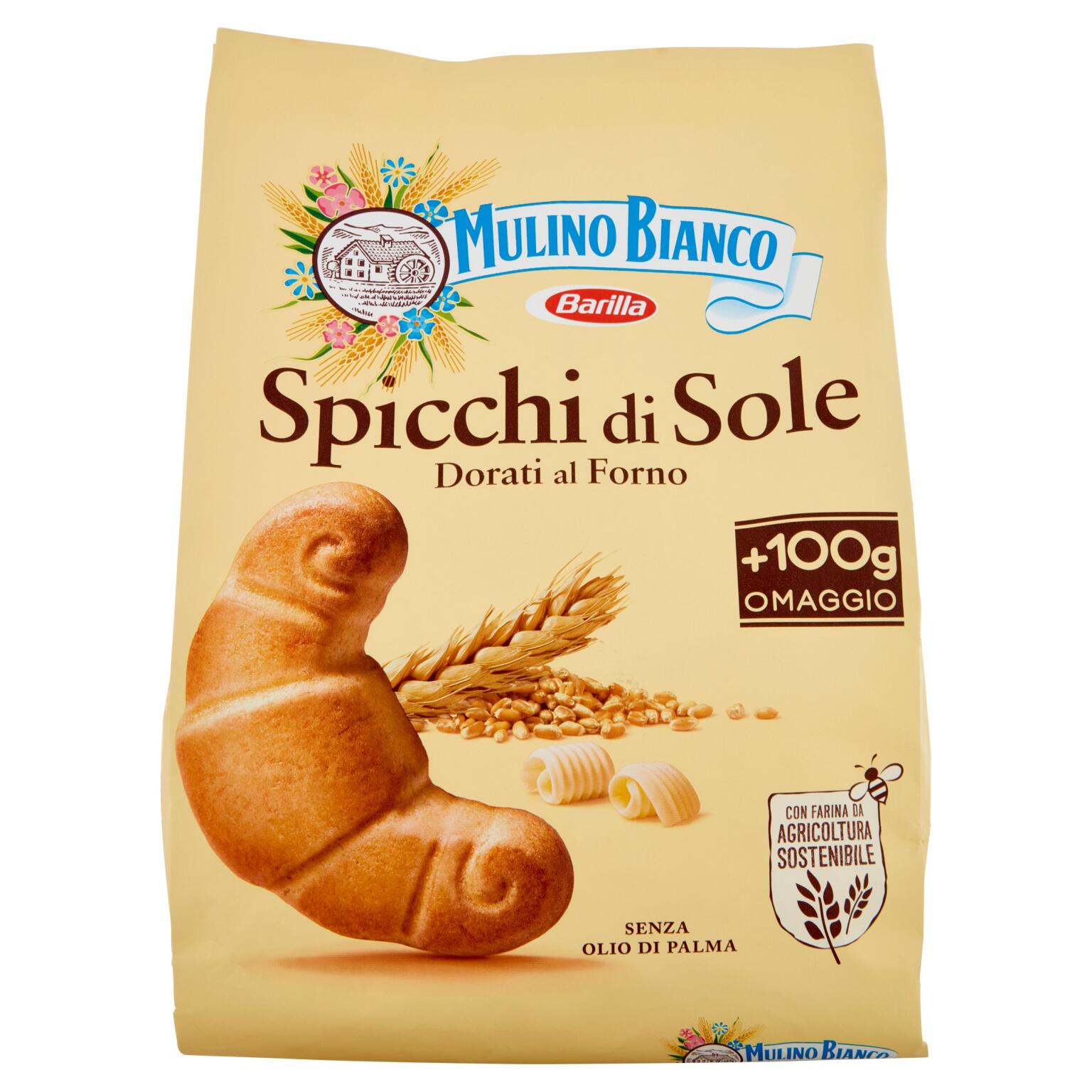 Biscotti Spicchi di Sole 800g+100g Omaggio Mulino Bianco