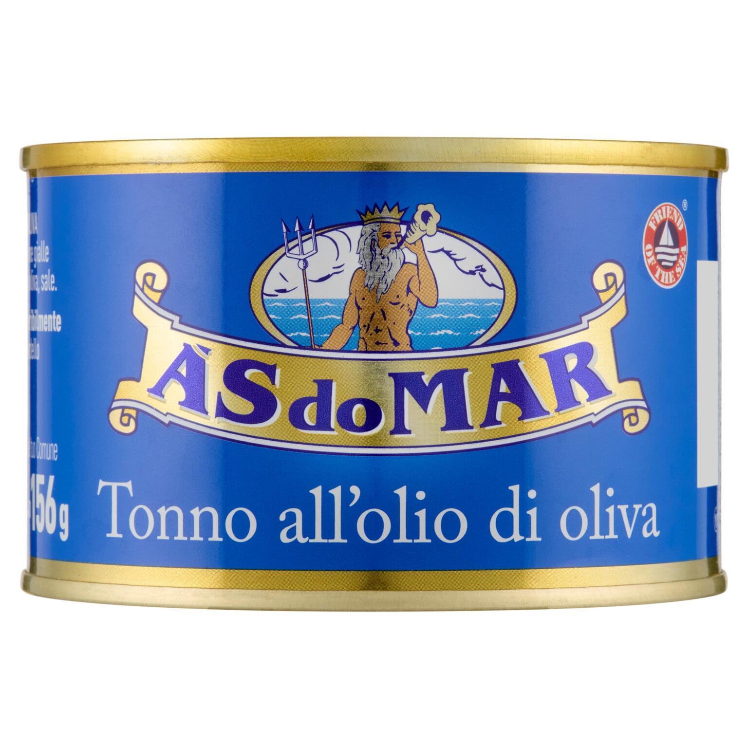 Tonno meno olio 220g As Do Mar