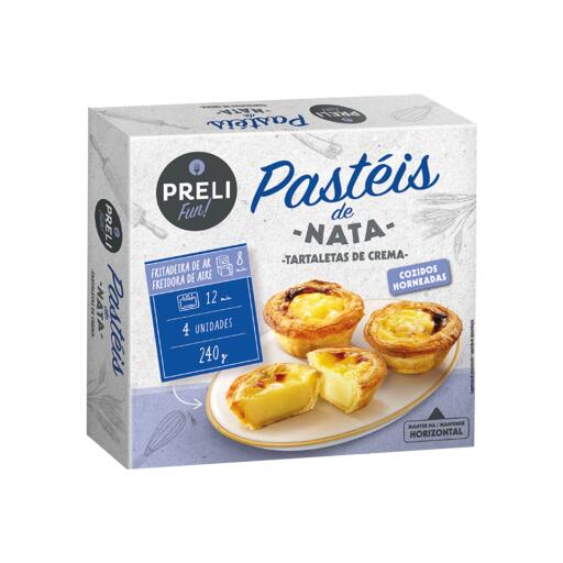 Tartellette Pasteis de nata alla crema da 240g Alpeker