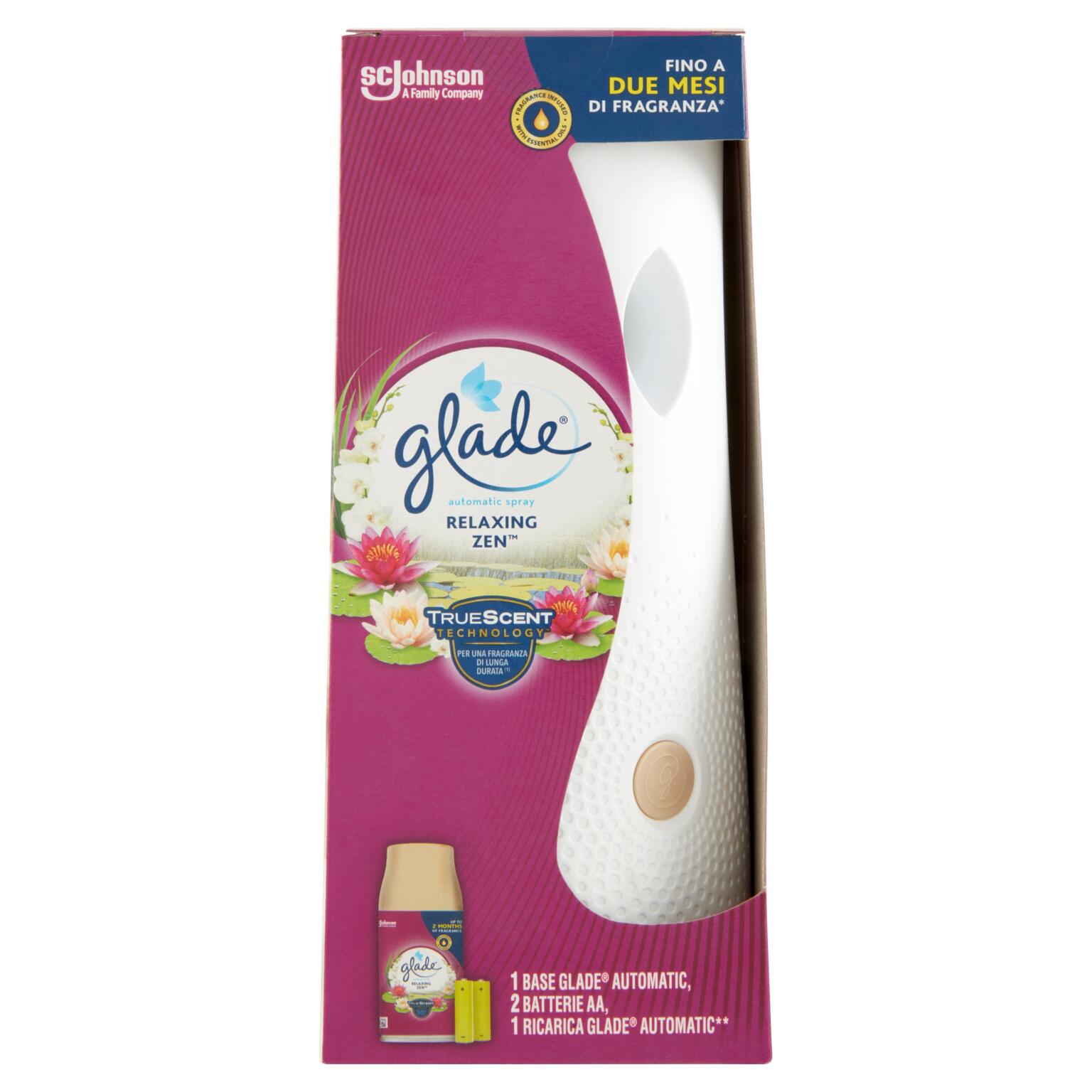Glade automatic Spray base relax Sc Johnson