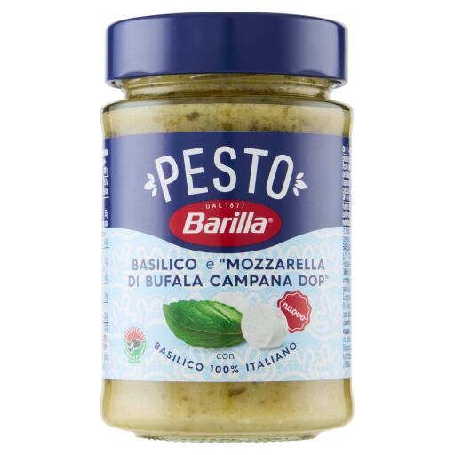 Pesto Basilico e Mozzarella 190g Barilla