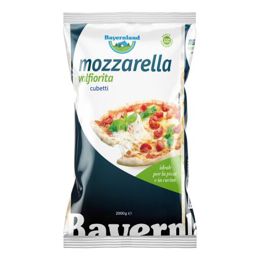 Mozzarella a cubetti 2Kg Bayernland