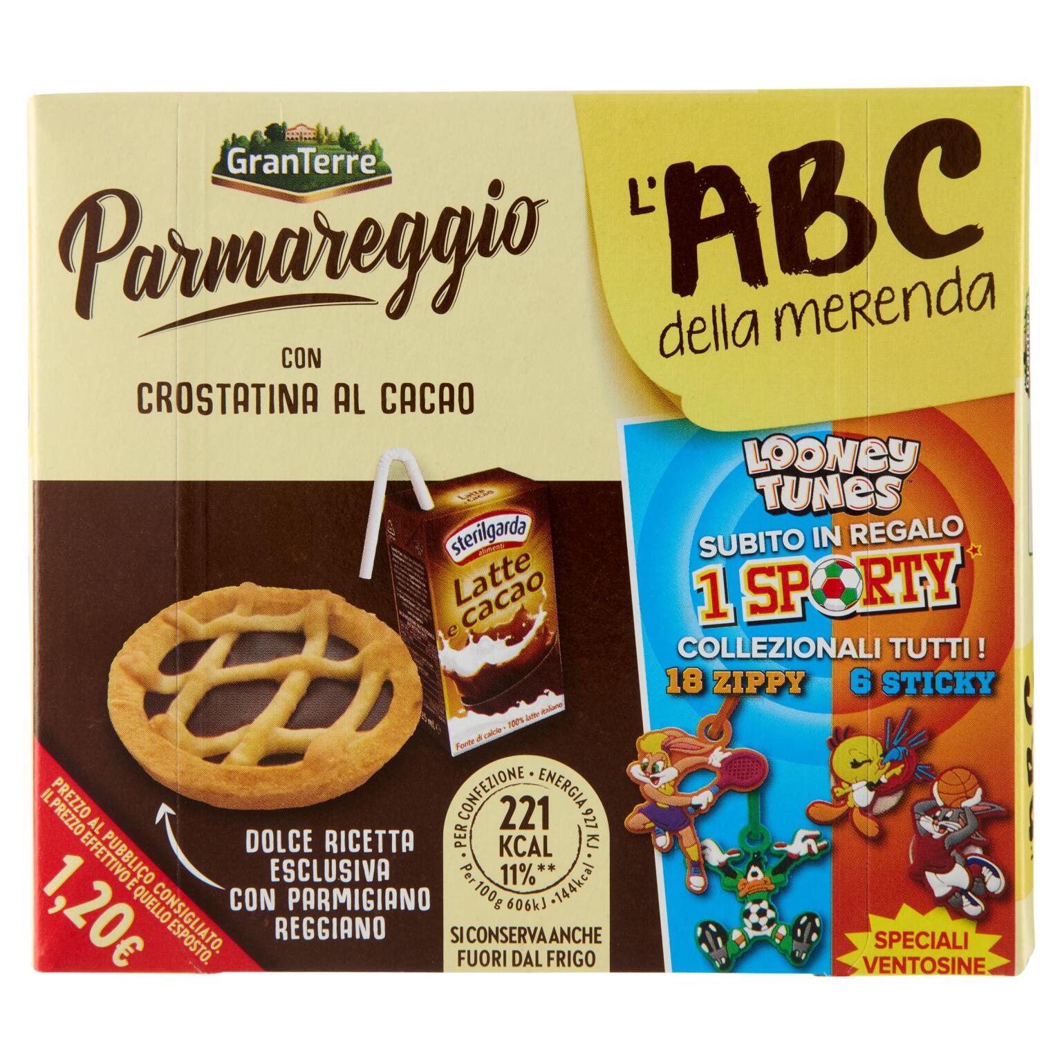ABC della merenda dolce crostatina 28g Parmareggio