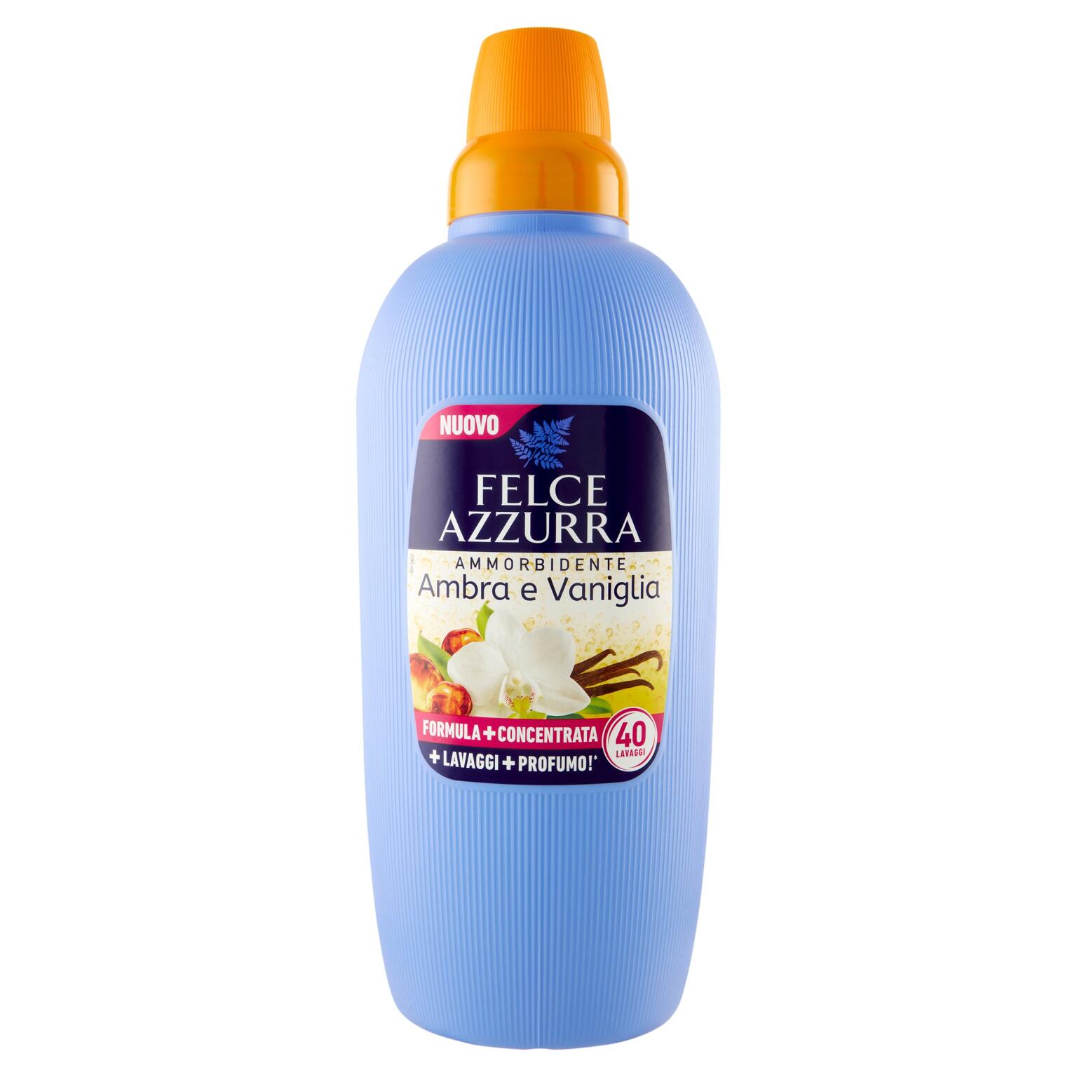 Ammorbidente 40lavaggi Ambra/Vaniglia 2l Felce Azzurra Paglieri