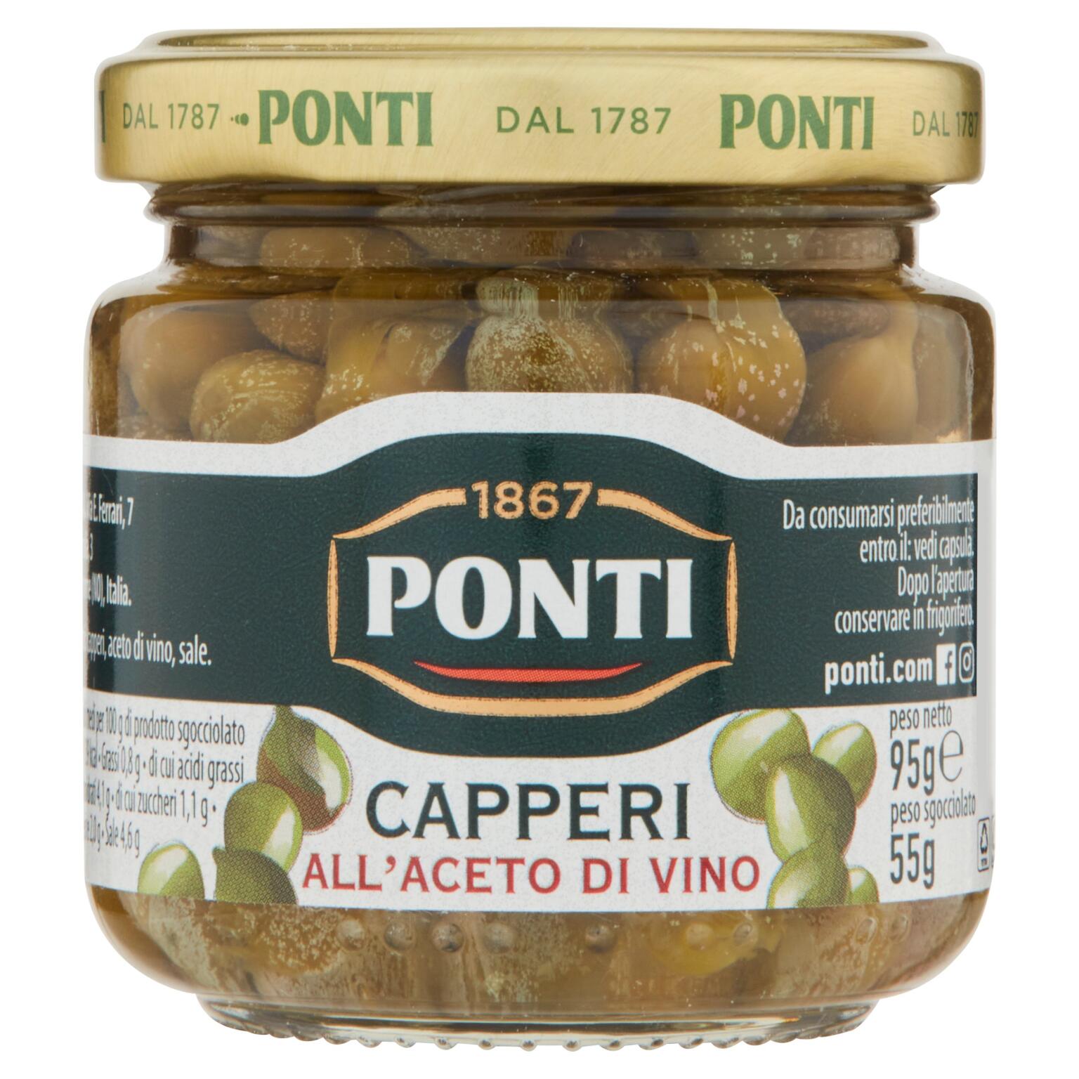 Capperi sottaceto 95g Ponti