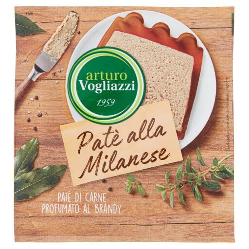 Patè alla Milanese 250g Arturo Vogliazzi