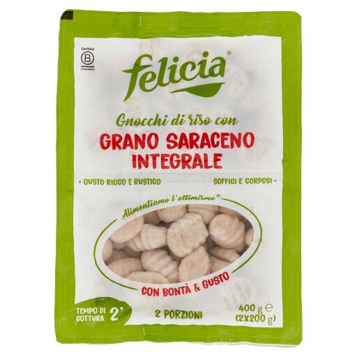 Gnocchi di riso con grano saraceno 2x200g Felicia