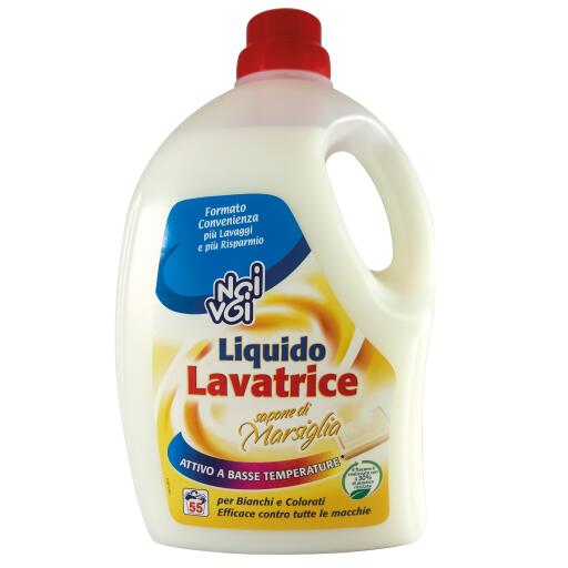 Liquido lavatrice 55 lavaggi 3,96L marsiglia