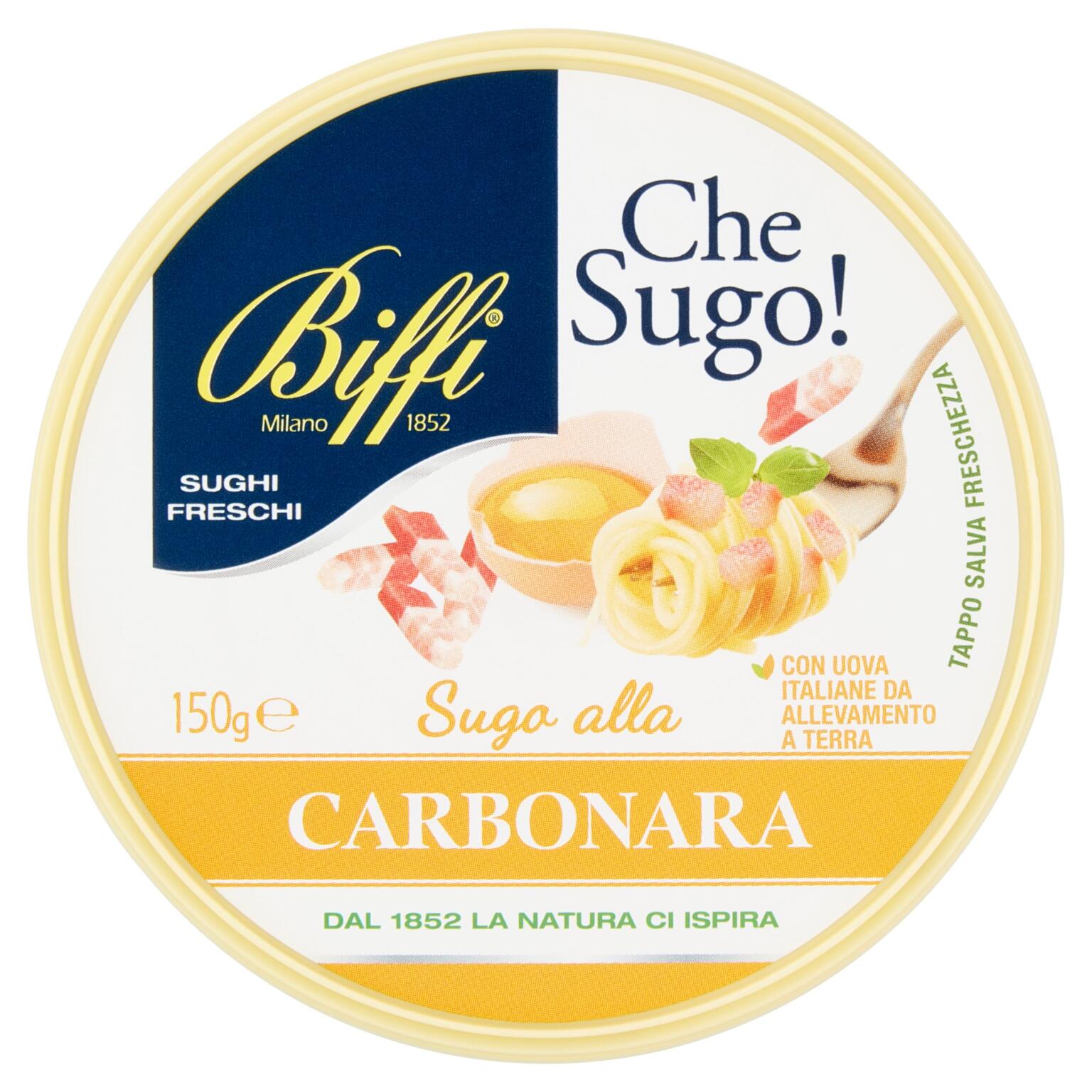 Sugo fresco alla carbonara 150g Biff