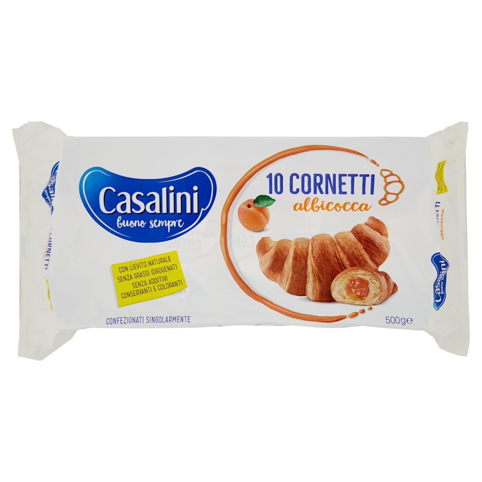 Croissant Albicocca 10pz 500g Casalini