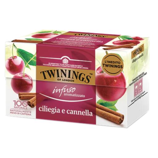Twining infuso ciliegia&cannella 20 filtri