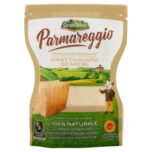 Parmigiano Reggiano Grattugiato 30mesi Dop 60g Parmareggio