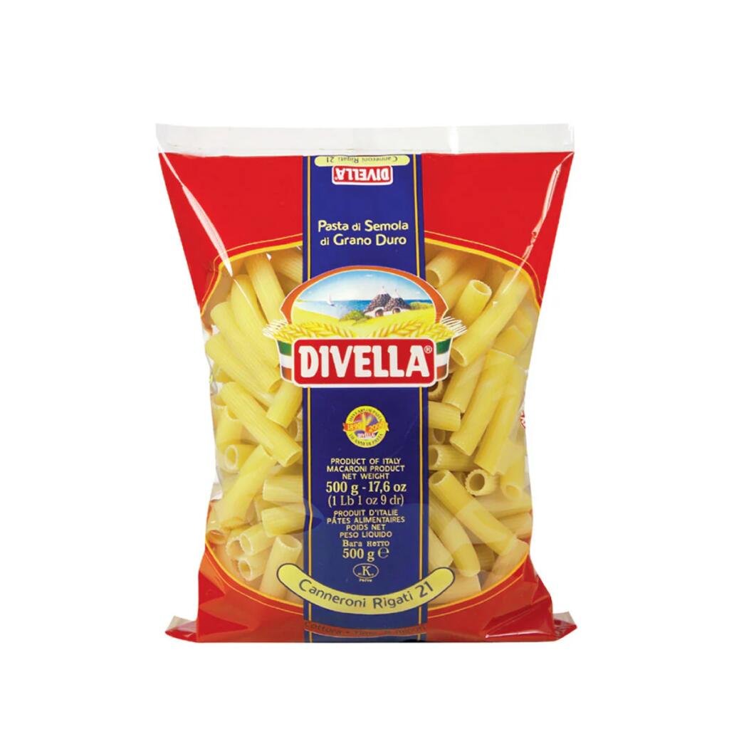 Canneroni rigati 500g Divella