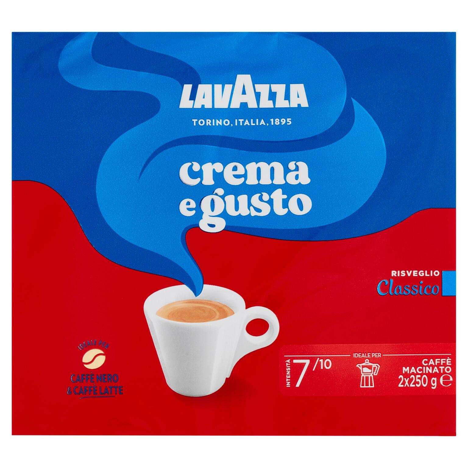 Caffè Lavazza Crema&Gusto 250gx2