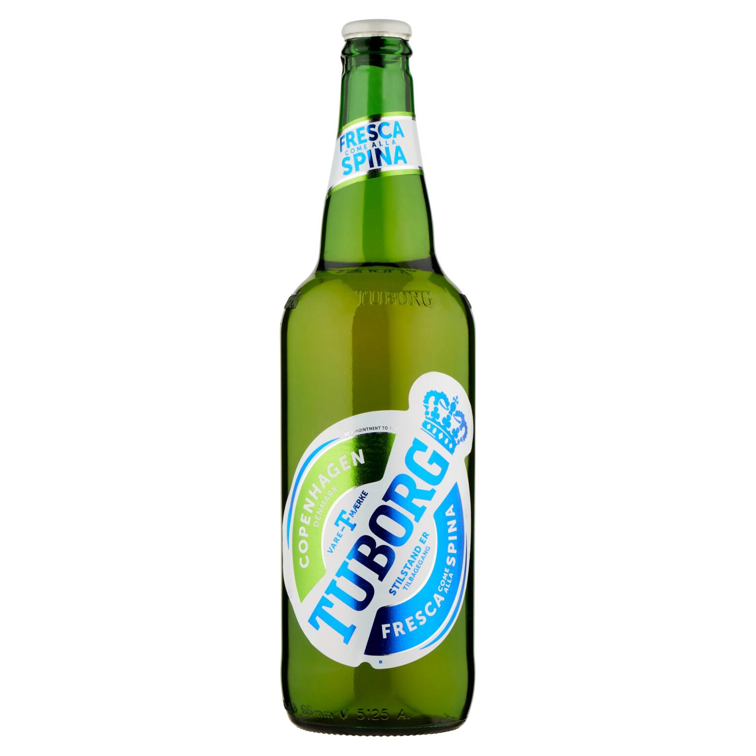 Birra premium chiara 66cl Tuborg