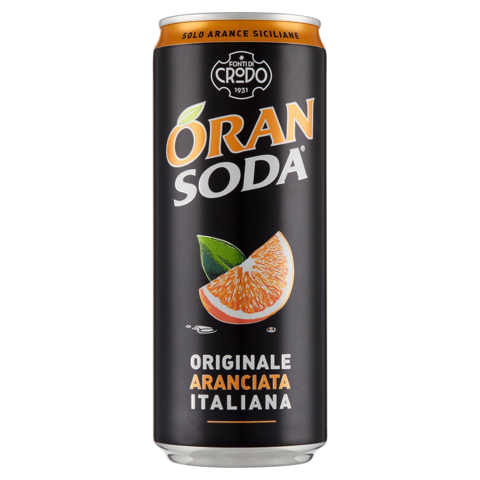 Oransoda 33 cl lattina