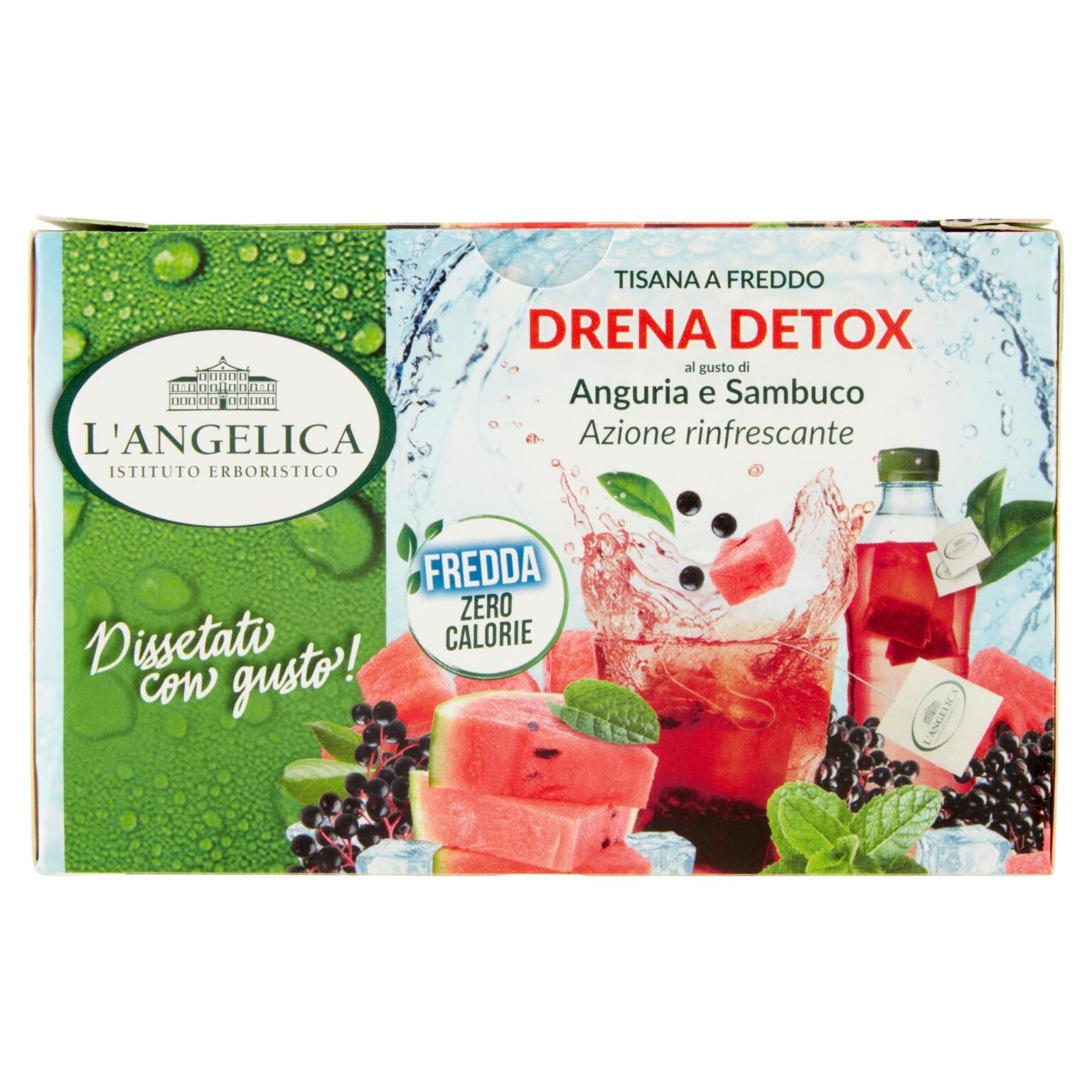 Tisana fredda drena detox 18ff L'angelica