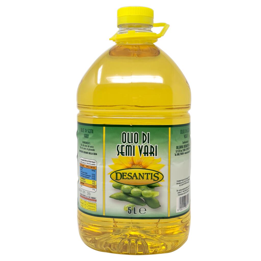 Olio di semi vari 5l dama pet De Santis