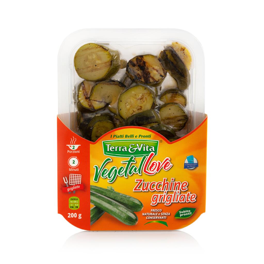 Zucchine grigliate 200g Terra&Vita