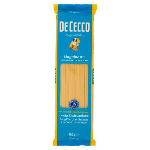 Pasta di semola di grano duro Linguine n°7 500g De Cecco