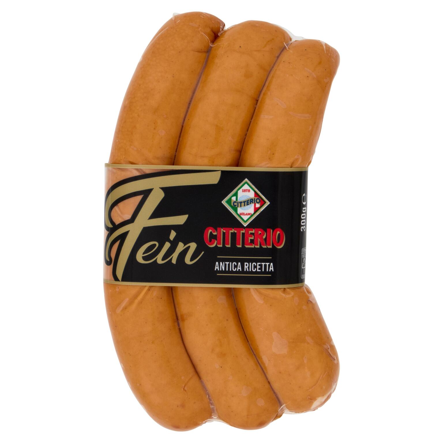 Wurst Fein 3 pezzi 300g Citterio