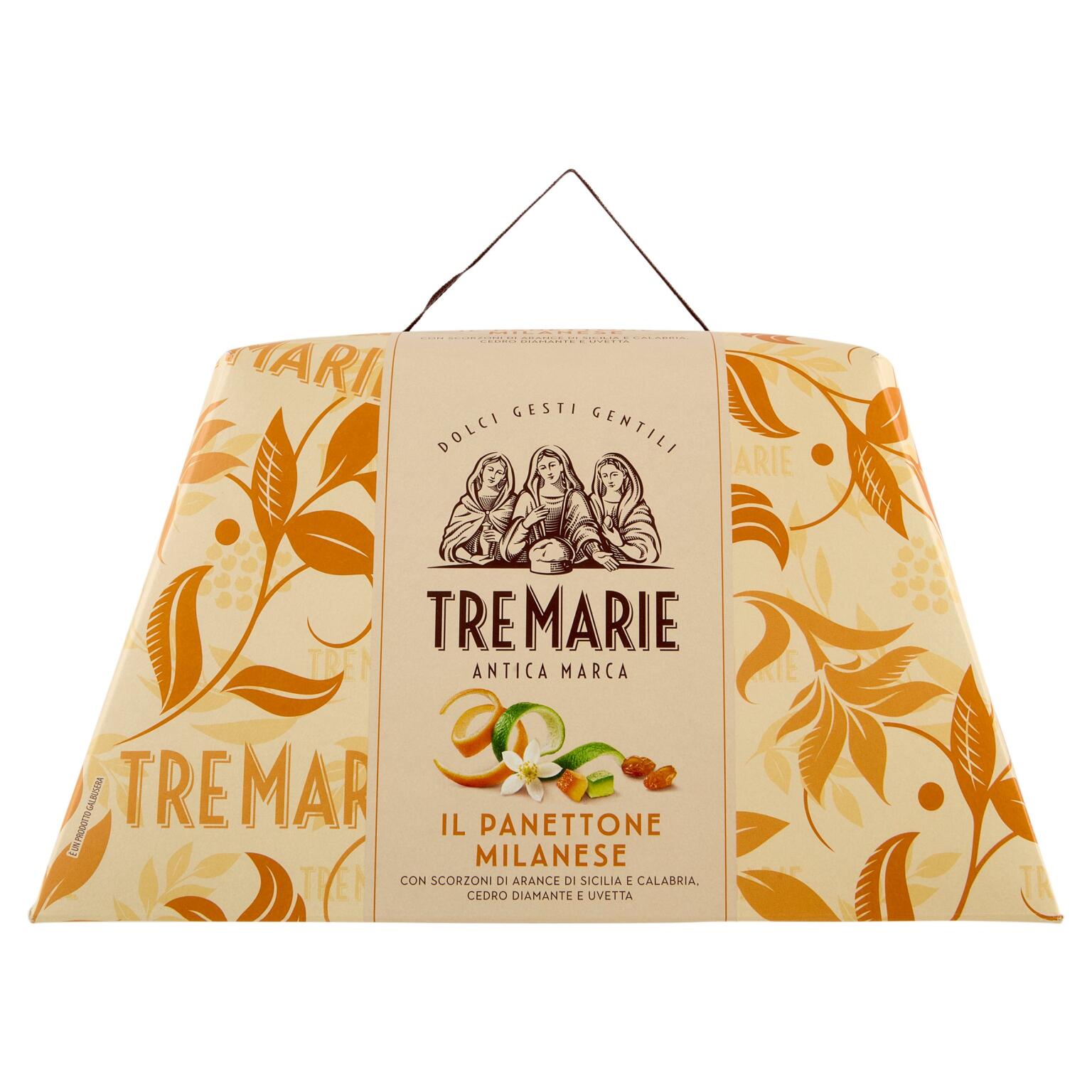 Panettone Milanese basso 750g