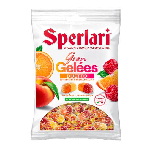 Caramelle Gran Gelèes Duetto frutta 150g Sperlari