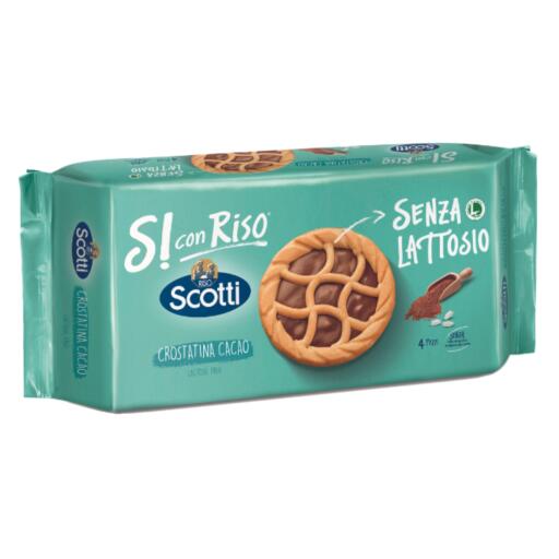Crostatina al Cacao Si con Riso Senza Lattosio 4X36G Riso Scotti