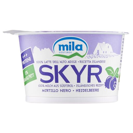 Yogurt ai mirtilli neri 150g SKYR Mila