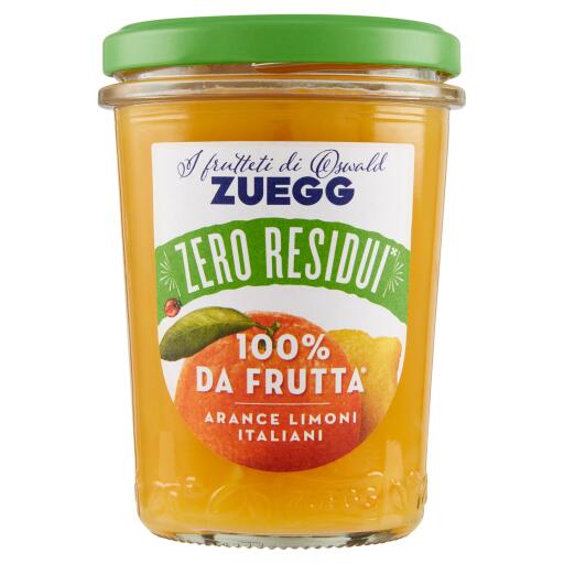 Composta 230g Zero Residui 100% Frutta Agrumi     Zuegg