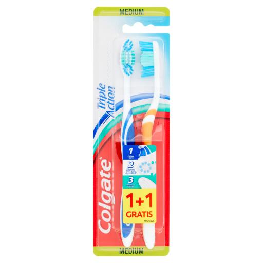 Spazzolino Triple action duo Colgate