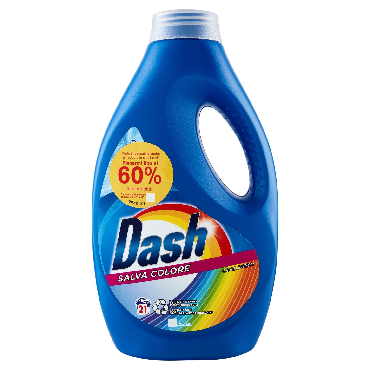 Dash liquido base 21 lavaggi colore