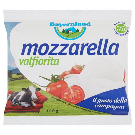 Mozzarella Valfiorita 100g Bayernland