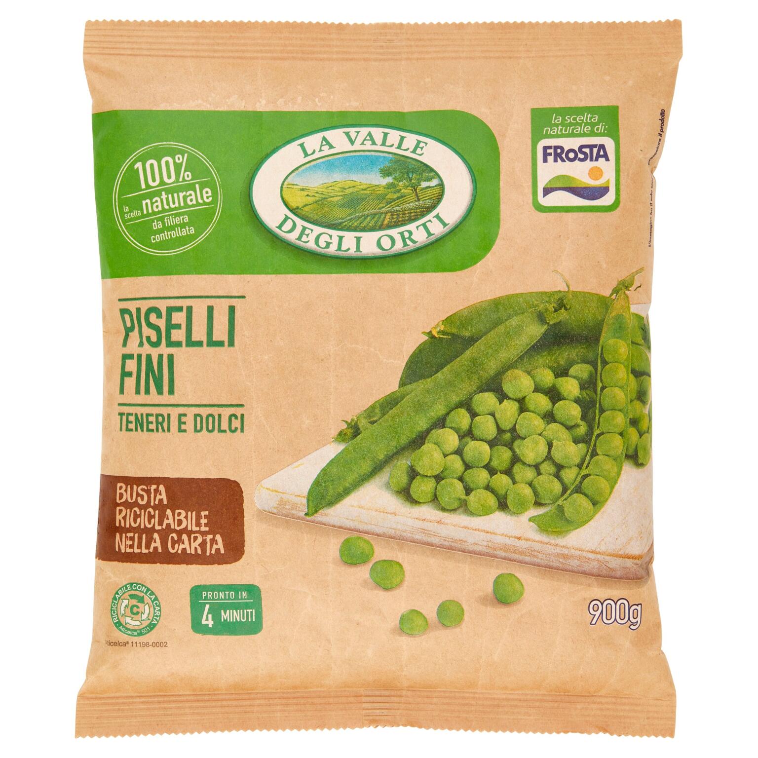 Piselli fini 900g Buitoni La Valle degli Orti