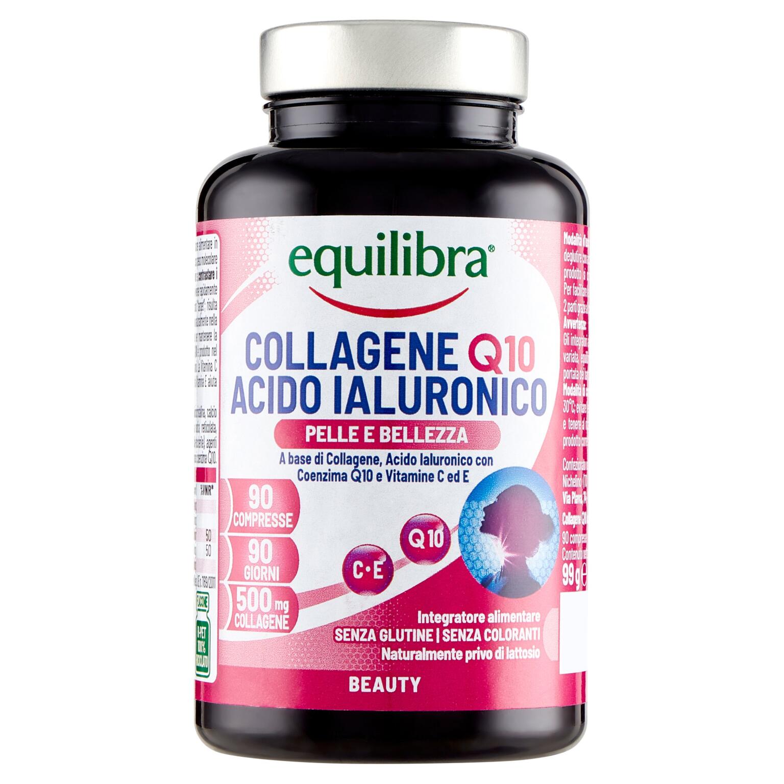 Collagene e Acido Ialuronico 90 Capsule Equilibra