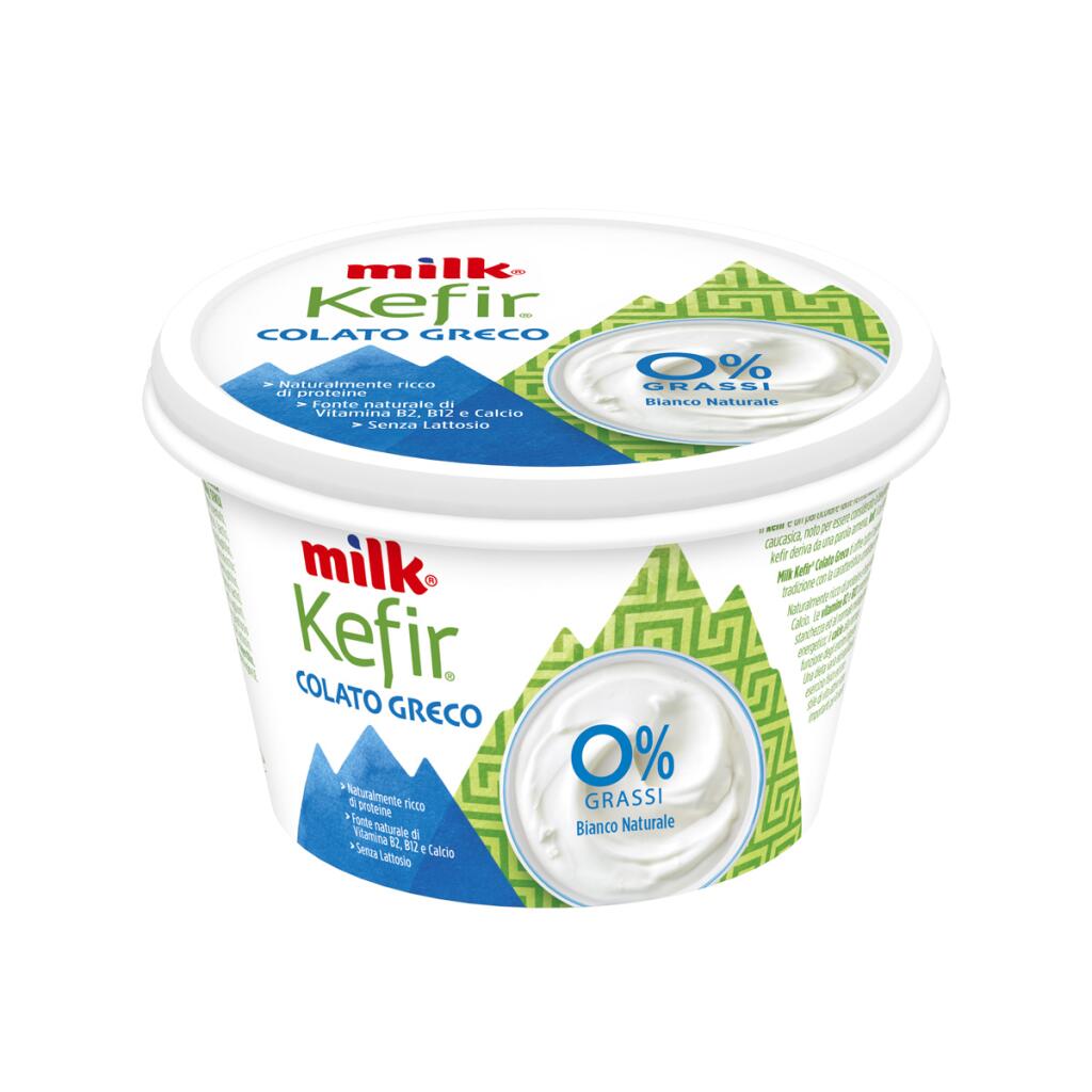 Kefir Greco Colato Bianco 0%Grassi 500g Milk
