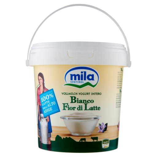 Yogurt intero bianco fior di latte 1kg Mila